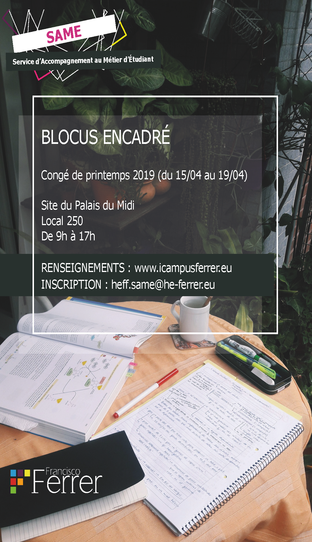 Blocus encadré