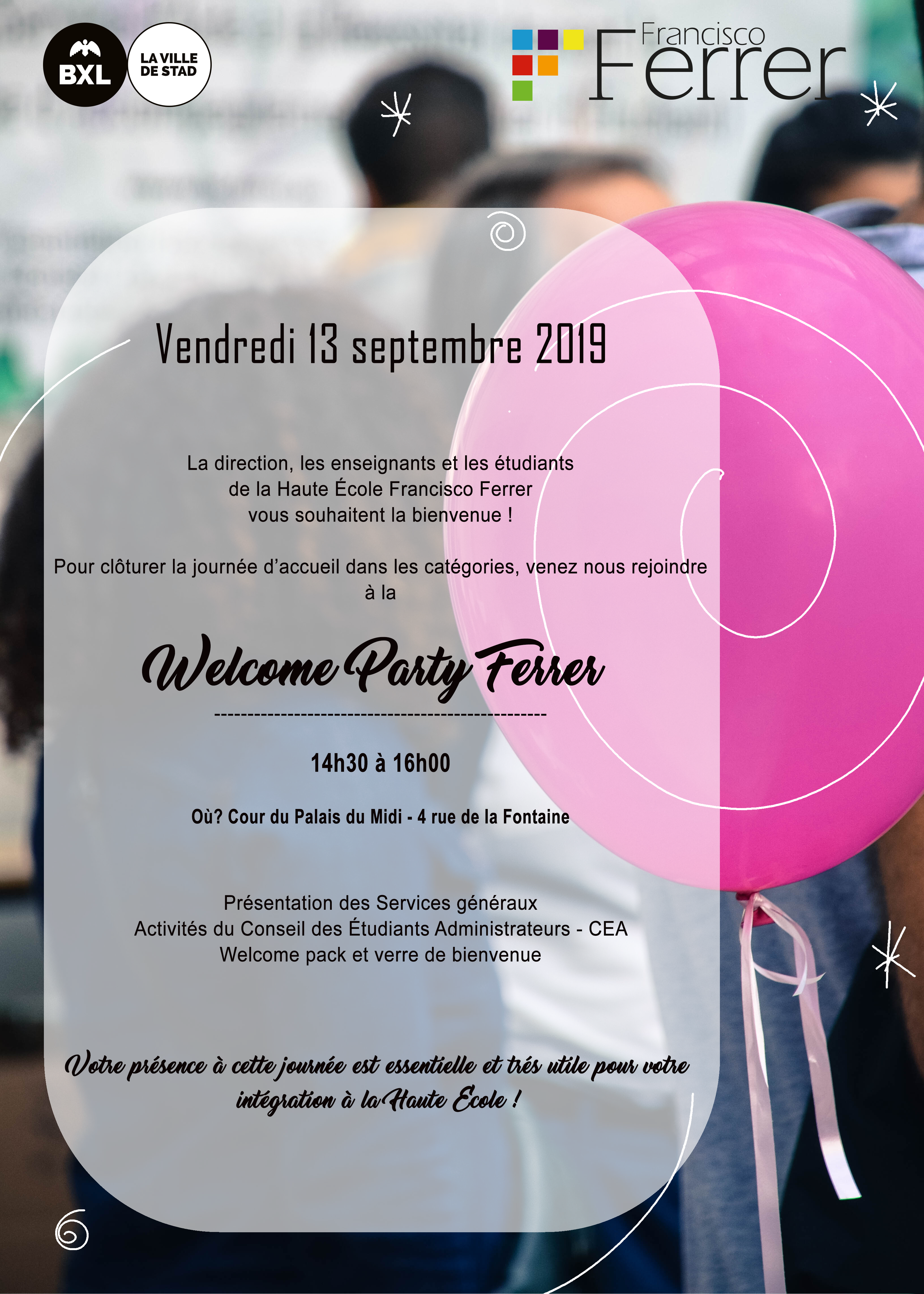 Welcome Party Ferrer